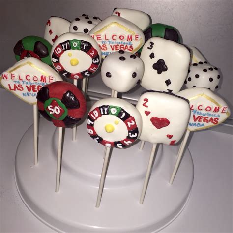 casino theme cake pops  Let the cake cool completely! Secondly, smash the cake up in a large bowl and add some frosting